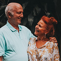 Elderly couple
